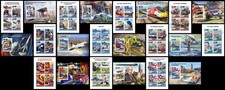 Medios de TRANSPORTE - Colección África Central 22 s/s Michel CV 342 € MNH #CNA260 segunda mano  Embacar hacia Mexico