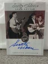 SCOTTY MOORE 2006 PRESS PASS ELVIS LIVES ON CARD AUTÓGRAFO AUTOMÁTICO **GUITARRA** comprar usado  Enviando para Brazil