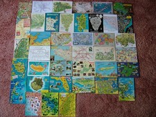 Foreign overseas map for sale  SPALDING