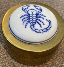 Brass scorpion top for sale  Myrtle Beach