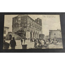 Cartolina orvieto piazza usato  Alessandria