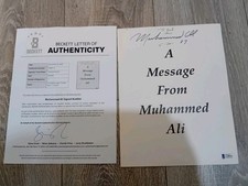 Muhammad ali autograph for sale  CRAIGAVON