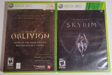 The Elder Scrolls - IV Oblivion & V Skyrim (Microsoft Xbox 360) Ver Fotos comprar usado  Enviando para Brazil
