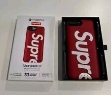 Capa vermelha FW18 Supreme x Mophie Juice Pack Air para iPhone 7 e 8 Plus para Apple comprar usado  Enviando para Brazil