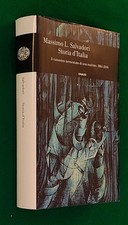 Massimo salvadori storia usato  Roma