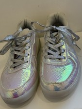 Ladies sneakers holographic for sale  CHESTERFIELD