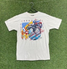 Camisa de Motocross Masculina Vintage Grande Campeões Mundiais 87' Motocross Destination MX comprar usado  Enviando para Brazil