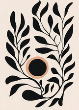 Plakat 50x70cm Kwietnik 2 Minimalistyczny , Wnętrza Styl Skandynawski, Boho na sprzedaż  PL