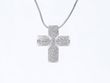 Kreuz collier brillanten gebraucht kaufen  Düsseldorf