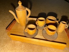 Vintage wooden miniature for sale  SWANSEA