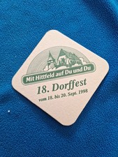 Bierdeckel 1998 hittfeld gebraucht kaufen  Meßstetten