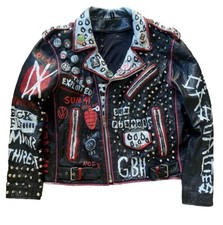 Vtg studded leather for sale  Louisville