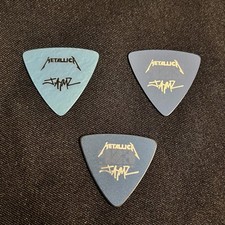 Metallica 1993 ESP James Hetfield assinatura conjunto de palhetas de guitarra 3 peças comprar usado  Enviando para Brazil