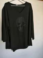 Ladies black top for sale  NORWICH