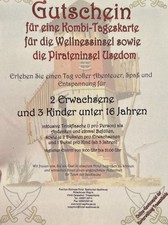 Gutschein tageskarte erwachsen gebraucht kaufen  Baunach