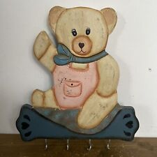 Wood wooden bear for sale  LEEK