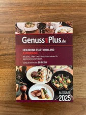 Gutscheinbuch genuss plus gebraucht kaufen  Karlsruhe
