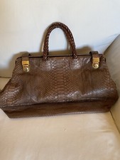 Borsa pitone vintage usato  Alghero