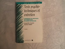 Tests psychotechniques entreti d'occasion  Corbeil-Essonnes