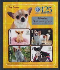 [38821] Liberia 2010 Mascotas Perros Chihuahua Hoja de Recuerdo MNH segunda mano  Embacar hacia Mexico