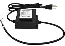 Transformador CA 12V à prova d'água 5A 60W, 110V-120V AC para 12V AC LED fonte de alimentação,  comprar usado  Enviando para Brazil