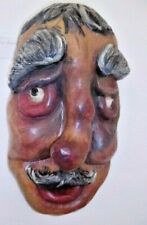 Handgeschnitzt holz maske gebraucht kaufen  Bayerbach