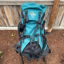 Mochila de caminhada Lowe Alpine Contour III 70+15 preta azul-petróleo, usado comprar usado  Enviando para Brazil