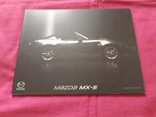 2019 Mazda MX-5 Prospekt Brochure Catalogue Catalog ENGLISH UK 52 pages RARE na sprzedaż  PL