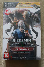 WIEDŹMIN 3: DZIKI GON - KREW I WINO - EDYCJA LIMITOWANA (PC) - Gwent Cards na sprzedaż  PL