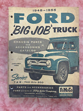 1948-1955 FORD BIG JOB CAMINHÃO CHASSI PEÇAS CATÁLOGO ORIGINAL 700-900 LIVRO DE PEÇAS comprar usado  Enviando para Brazil