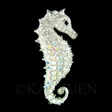 Seahorse made swarovski for sale  Bonner