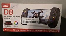 Controlador telescópico BSP D8 sem fio RGB Hall compatível com tablet de até 10 polegadas, usado comprar usado  Enviando para Brazil