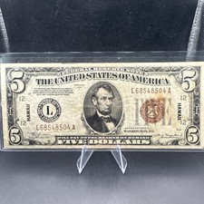 1934 five dollars for sale  Oak Ridge