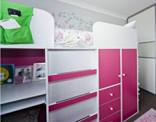 Pink cabin bed for sale  DURHAM