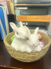 Resin easter basket for sale  Orange
