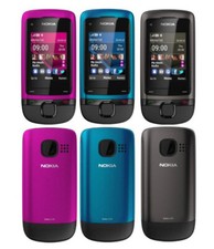 NOKIA C2-05 TASTEN-HANDY UNLOCKED SLIDER KAMERA SPIELE MP3 FARBWAHL WIE NEU comprar usado  Enviando para Brazil
