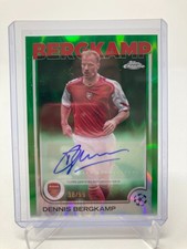 TOPPS CHROME 24/25 DENNIS BERGKAMP ARSENAL AUTOMÁTICO 38/99. comprar usado  Enviando para Brazil