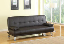 Seater black faux for sale  SHOTTS