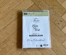 Stampin stempelset grüße gebraucht kaufen  Lüdinghausen