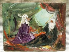 Tableau peinture huile d'occasion  Chaville