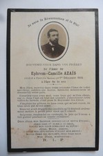 Carte mortuaire faire d'occasion  France