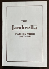 Lambretta family tree for sale  KETTERING