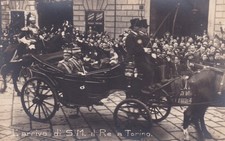 Cartolina visita vittorio usato  Torino