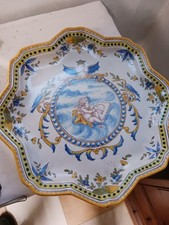 Plat faience xxéme d'occasion  Saint-Privat-des-Vieux