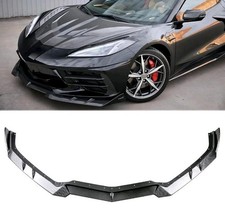 Labio de parachoques delantero de fibra de carbono compatible con Corvette C8 2020-2025, delantero segunda mano  Embacar hacia Mexico