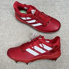 Usado, Chuteiras de beisebol Adidas Adizero Afterburner metal vermelhas FZ4216 masculinas tamanho 9 comprar usado  Enviando para Brazil