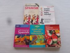 5 LANGUAGE SPANISH LEARN DICTIONARY TRAVELERS JUST ENOUGH COST RICA LATIN PB segunda mano  Embacar hacia Argentina