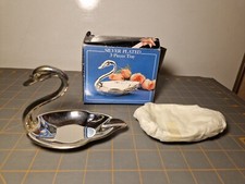 Silver plated swan for sale  WIGTON