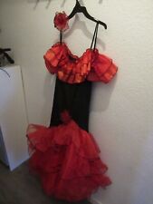 Flamencokleid den fasching gebraucht kaufen  Schwäbisch Hall