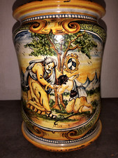 Grande vaso istoriato usato  Genova